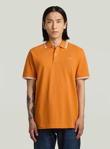 Polo Chest Logo Striped